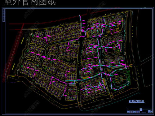 大型高檔住宅小區智能化系統工程全套深化施工cad圖紙設計平面圖下載